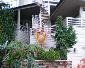 remodeler Shoreline custom stairs, outdoor space design Seattle