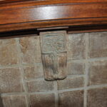 Batchelder corbel tile decorative