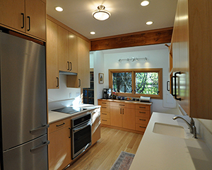 updated kitchen in west seattle main floor remodel
