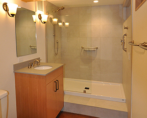 new basement bathroom