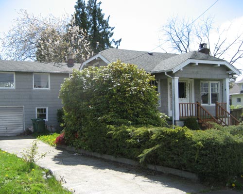 Before: a home that had sat vacant for 7 years with feral cats as tenants, in need of a craftsman remodel