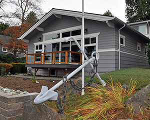 Exterior view of Fauntleroy Custom Home