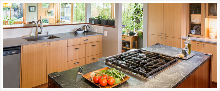 Seattle kitchen remodel - Custom kitchen cabinet